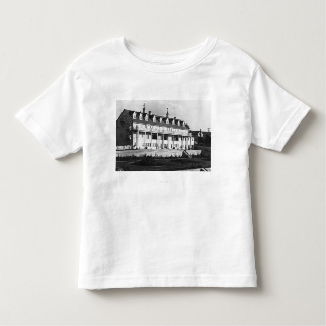 T-shirt Pour Les Tous Petits Oceanlake, vue de l'Orégon de l'auberge de (Devant)