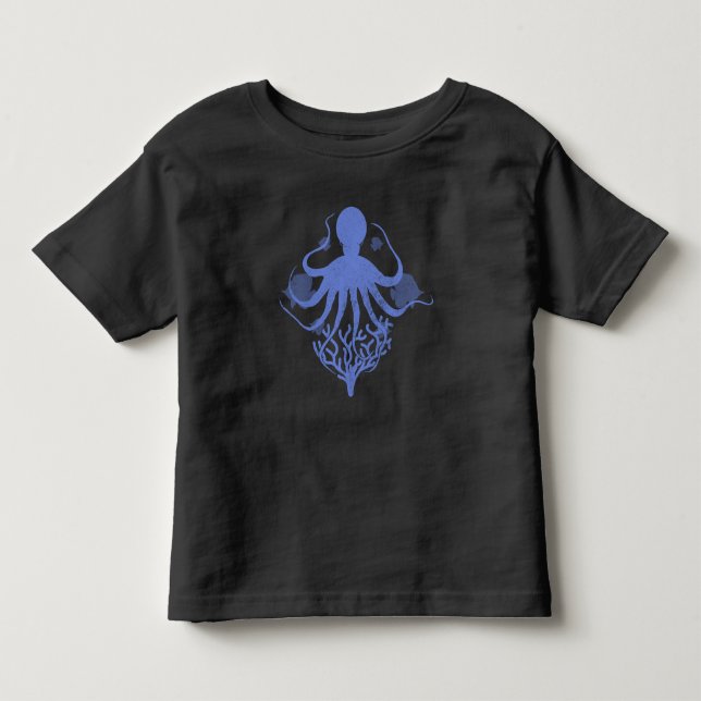 T-shirt Pour Les Tous Petits Octopus (Devant)