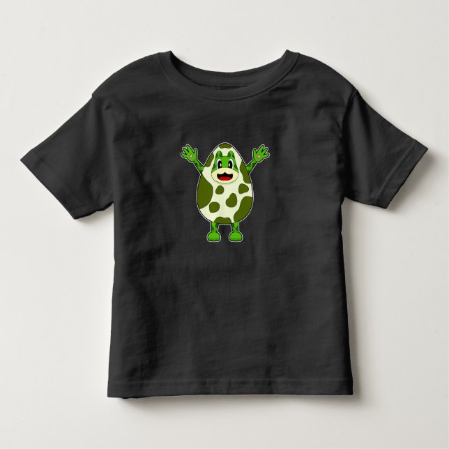 T-shirt Pour Les Tous Petits Oeuf de grenouille (Devant)