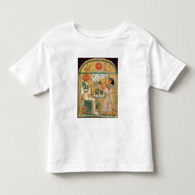 T-shirt Pour Les Tous Petits Ofenmut offrant à Osiris, Stele d'Ofenmut de (Devant)