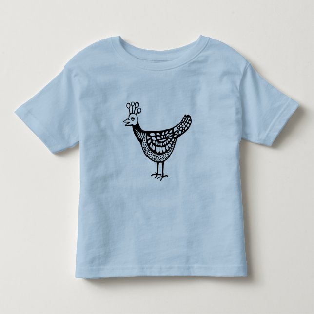 T-shirt Pour Les Tous Petits Oiseau (Devant)