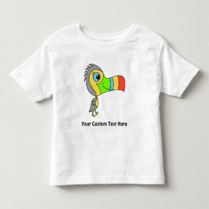 T-shirt Pour Les Tous Petits Oiseau coloré de toucan
