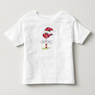 T-shirt Pour Les Tous Petits Oiseau de Noël blanc