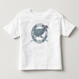 T-shirt Pour Les Tous Petits Oiseau de Pukeko