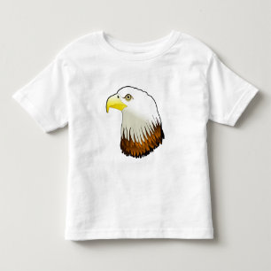 T-shirt Pour Les Tous Petits Oiseau d'Eagle de proie puissant chauve