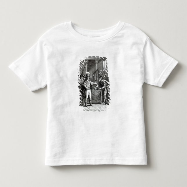 T-shirt Pour Les Tous Petits Oliver Cromwell (Devant)