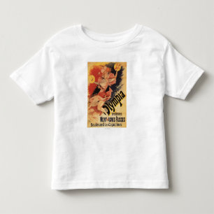 T-shirt Pour Les Tous Petits Olympia Nightclub Girl Crashing Cymbals