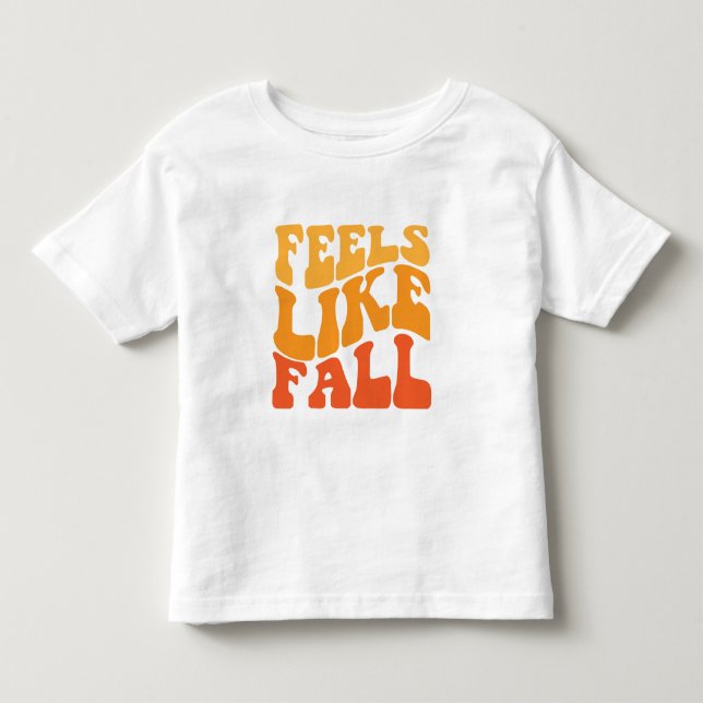 T-shirt Pour Les Tous Petits On A L'Impression D'Une Chute (Devant)