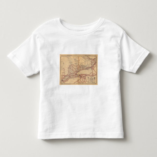 T-shirt Pour Les Tous Petits Ontario 3 (Devant)