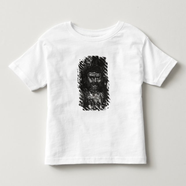 T-shirt Pour Les Tous Petits Onze visages grotesques (Devant)