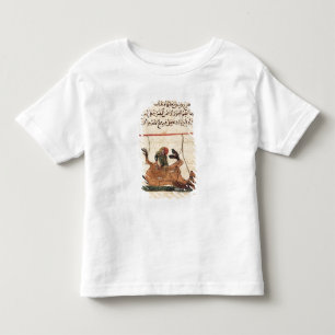 T-shirt Pour Les Tous Petits Opération sur un cheval, illustration