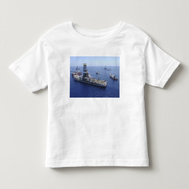 T-shirt Pour Les Tous Petits Opérations de torchage effectuées par le drillat (Devant)
