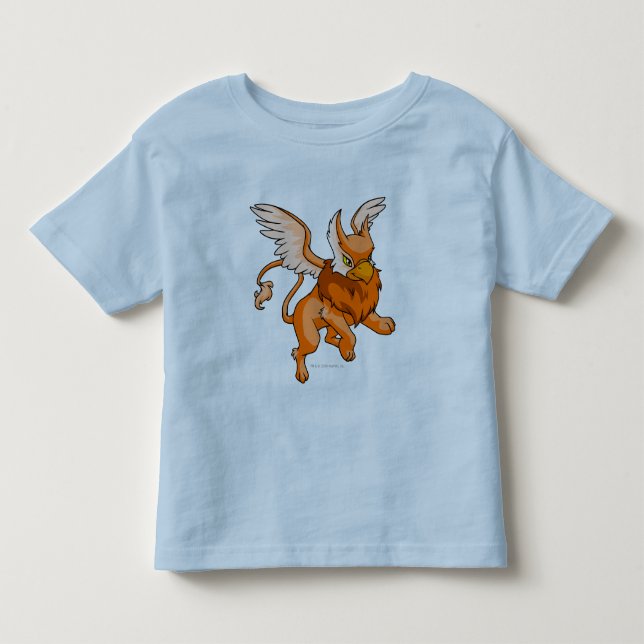 T-shirt Pour Les Tous Petits Orange d'aire (Devant)