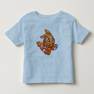 T-shirt Pour Les Tous Petits Orange de Cybunny