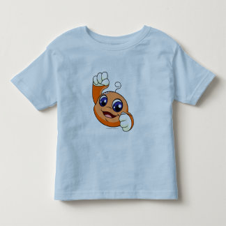 T-shirt Pour Les Tous Petits Orange de Kiko