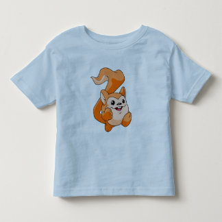 T-shirt Pour Les Tous Petits Orange de Meerca
