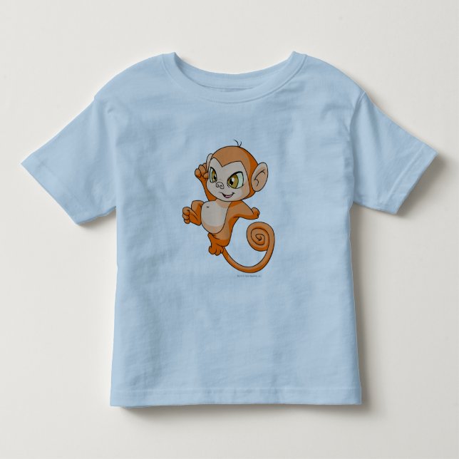 T-shirt Pour Les Tous Petits Orange de Mynci (Devant)