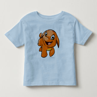 T-shirt Pour Les Tous Petits Orange de Poogle