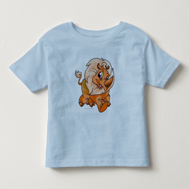 T-shirt Pour Les Tous Petits Orange de Tonu (Devant)