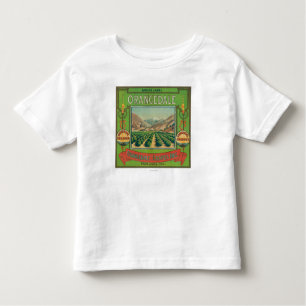 T-shirt Pour Les Tous Petits Orangedale LabelRedlands orange, CA