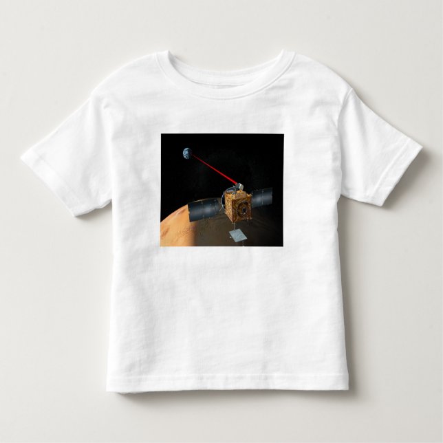 T-shirt Pour Les Tous Petits Orbiter de télécommunications Mars (Devant)