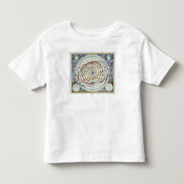 T-shirt Pour Les Tous Petits Orbites planétaires (Devant)