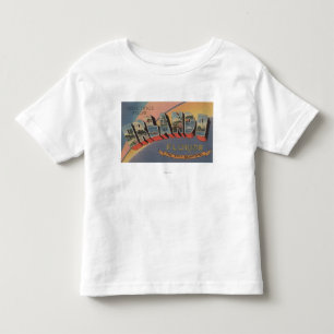 T-shirt Pour Les Tous Petits Orlando, la Floride - grandes scènes 2 de lettre