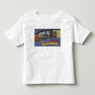 T-shirt Pour Les Tous Petits Orlando, la Floride - grandes scènes de lettre