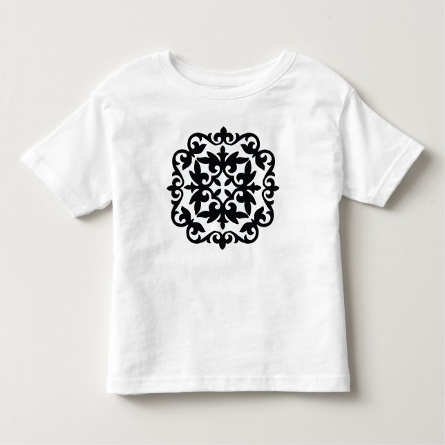 T-shirt Pour Les Tous Petits Ornamental Floral Design (Devant)