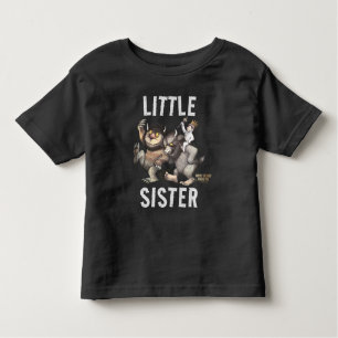 T-shirt Pour Les Tous Petits Où sont les choses sauvages   Petite soeur