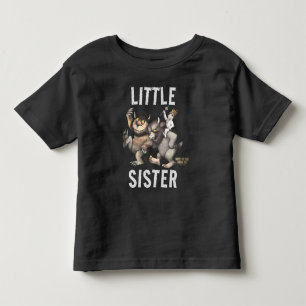 T-shirt Pour Les Tous Petits Où sont les monstres   Petite soeur