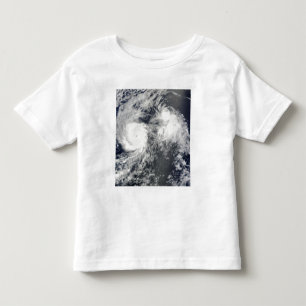 T-shirt Pour Les Tous Petits Ouragan Felicia et tempête Enrique à l'est de ba