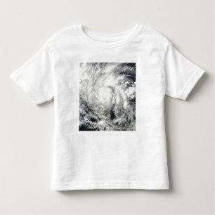 T-shirt Pour Les Tous Petits Ouragan Ida au-dessus du Nicaragua