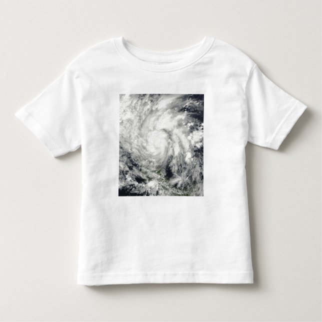 T-shirt Pour Les Tous Petits Ouragan Ida au-dessus du Nicaragua (Devant)
