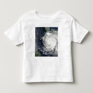 T-shirt Pour Les Tous Petits Ouragan Ike au-dessus du Cuba, de la Jamaïque, et