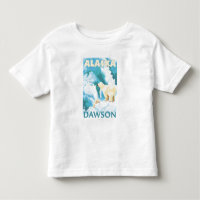 Ours blancs et CUB - Dawson, Alaska