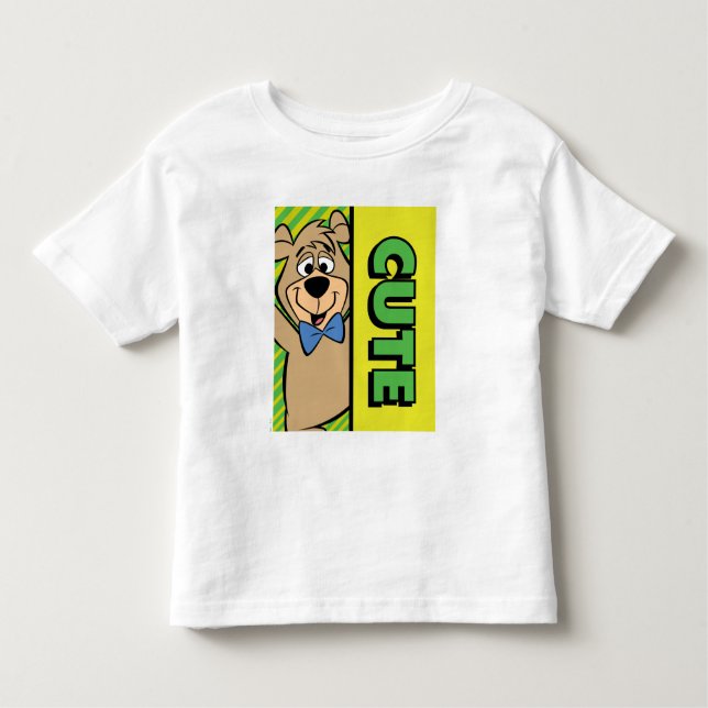 T-shirt Pour Les Tous Petits Ours Boo-Boo mignon (Devant)