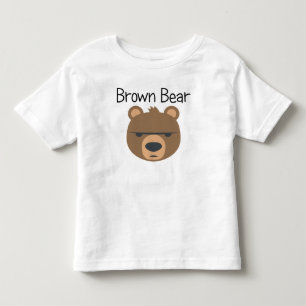 T-shirt Pour Les Tous Petits Ours Brown