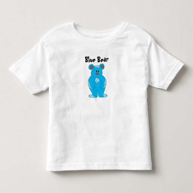 T-shirt Pour Les Tous Petits Ours de dessin animé (Devant)