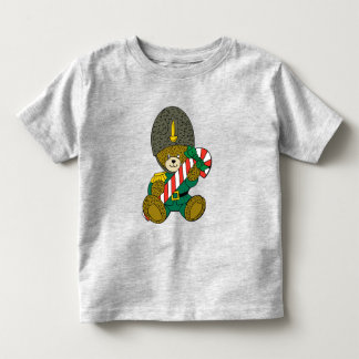 T-shirt Pour Les Tous Petits Ours de la Garde de Noël avec Sucre de canne