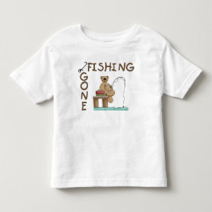T-shirt Pour Les Tous Petits Ours de pêche disparu
