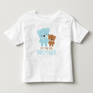 T-shirt Pour Les Tous Petits Ours "Je suis le Big Brother"