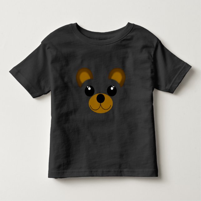 T-shirt Pour Les Tous Petits Ours style Kawaii (Devant)
