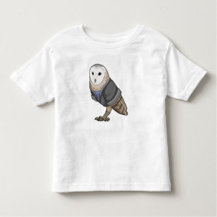 T-shirt Pour Les Tous Petits Owl comme secrétaire