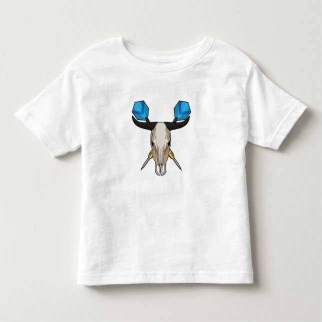 T-shirt Pour Les Tous Petits Ox aux fléchettes avec fléchette (Devant)