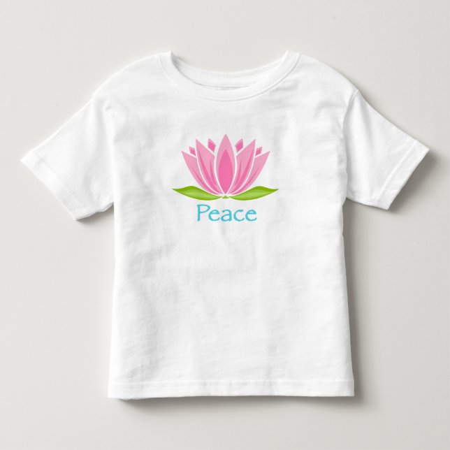 T-shirt Pour Les Tous Petits Paix (Devant)
