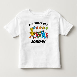 T-shirt Pour Les Tous Petits Pal de rue Sésame Anniversaire Jour d'anniversai