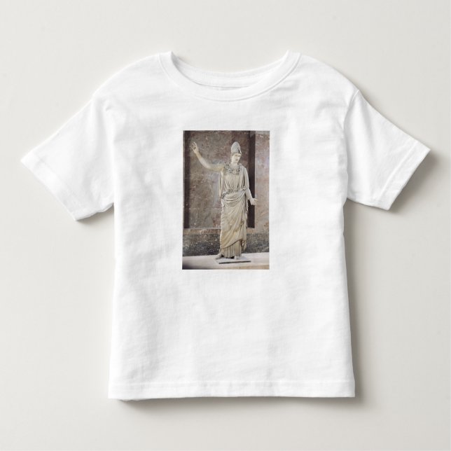 T-shirt Pour Les Tous Petits Pallas de Velletri, statue d'Athéna casquée (Devant)