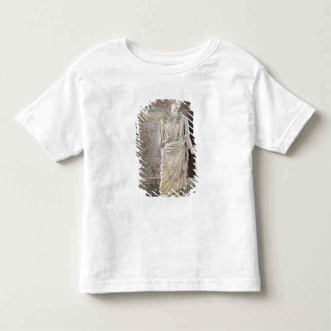 T-shirt Pour Les Tous Petits Pallas de Velletri, statue d'Athéna casquée (Devant)