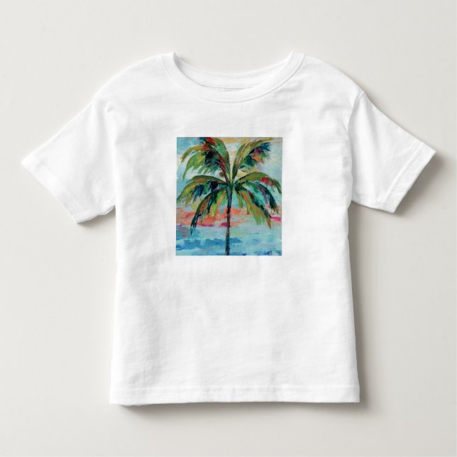 T-shirt Pour Les Tous Petits Palmier tropical 2 de | (Devant)